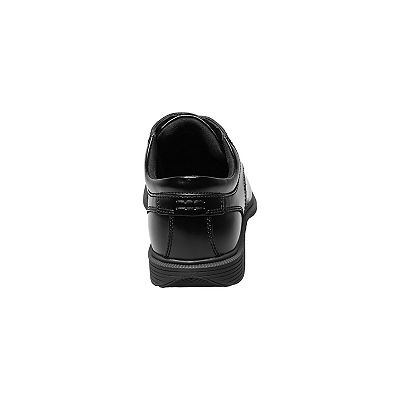 mens black dress shoes amazon ALLURE MEN Dress Shoe AL01 Oxford Formal Tuxedo for Prom & Wedding 18 / Black / W main image 1