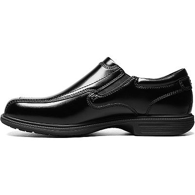 Nunn Bush® Bleeker St. KORE Men's Bicycle Toe Dress Slip-On Shoes