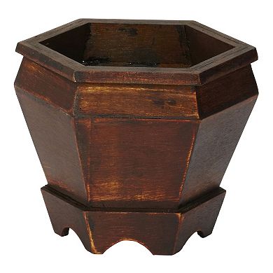nearly natural 3-pc. Hexagon Decorative Planter Set