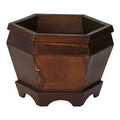 nearly natural 3-pc. Hexagon Decorative Planter Set