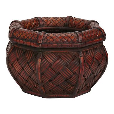 nearly natural 2-pc. Weave Decorative Planter Set