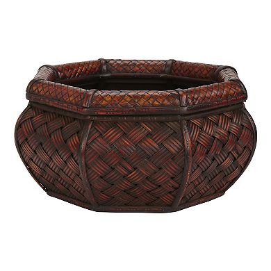 nearly natural 2-pc. Weave Decorative Planter Set