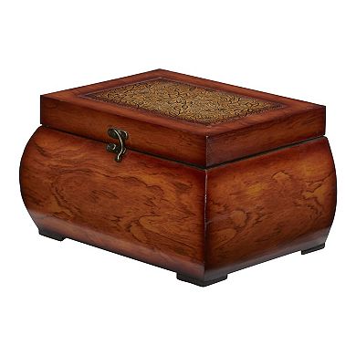nearly natural 2-pc. Lacquered Wood Chest Set