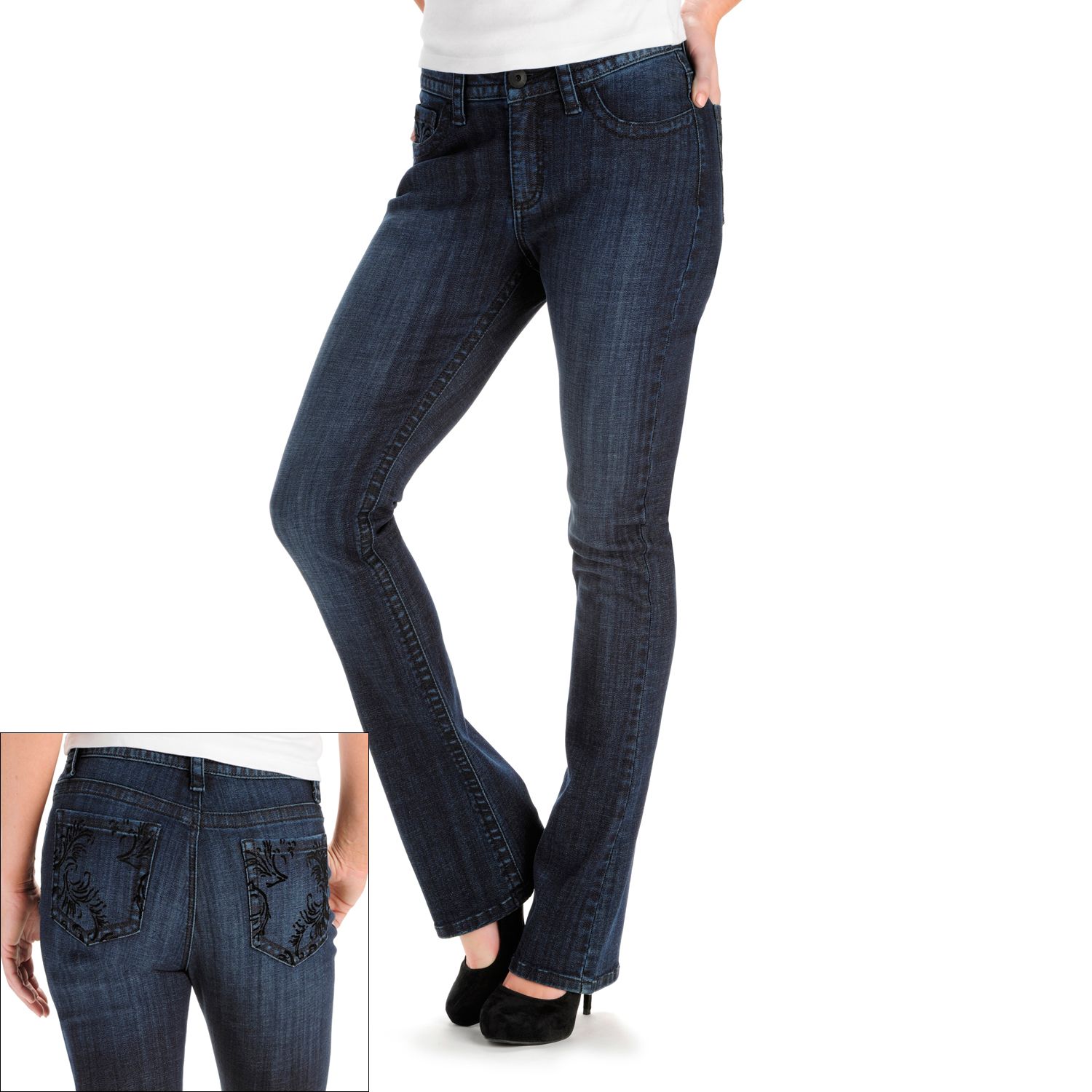 lee slender secret jeans at kohl's