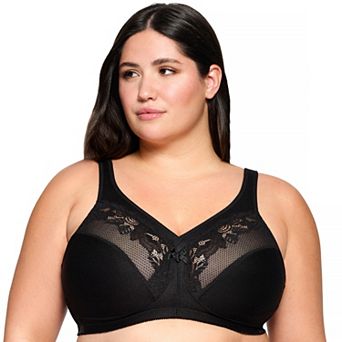 Glamorise Full-Figure MagicLift Wire-free Minimizer Support Bra 1003