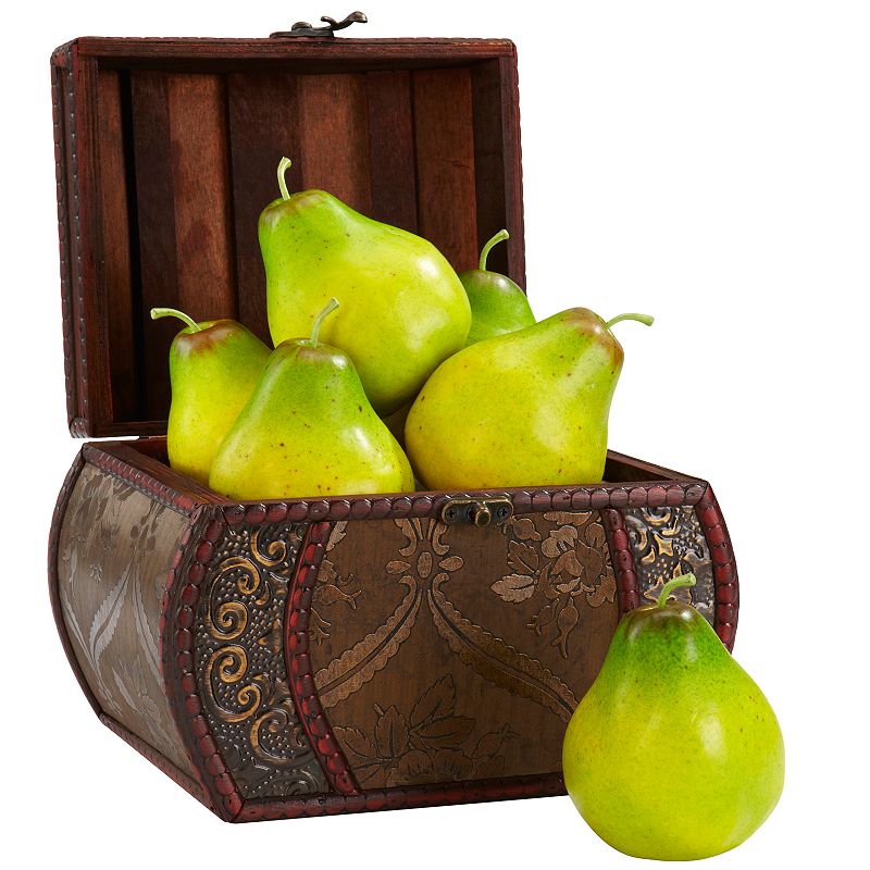 nearly natural 6-pc. Pear Set, Green