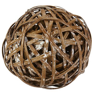 nearly natural 6-pc. Wicker Ball Set