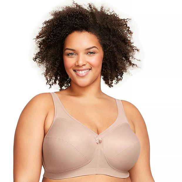 Women's Full Figure Bras Comfort Large Busts Wirefree Plus Size