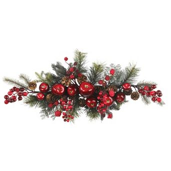 nearly natural Apple Berry Holiday Swag