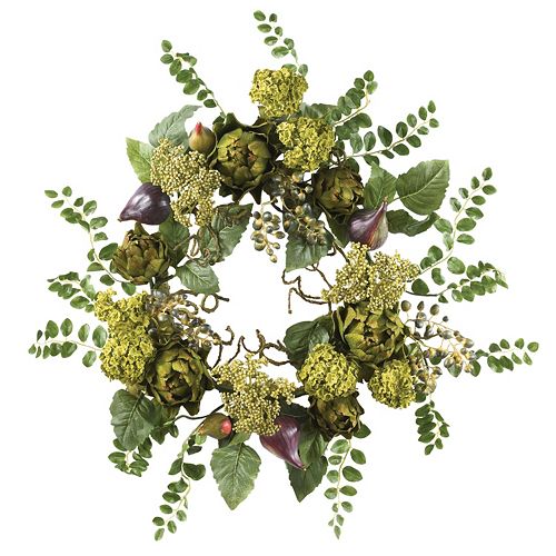 nearly natural Artichoke Floral Wreath