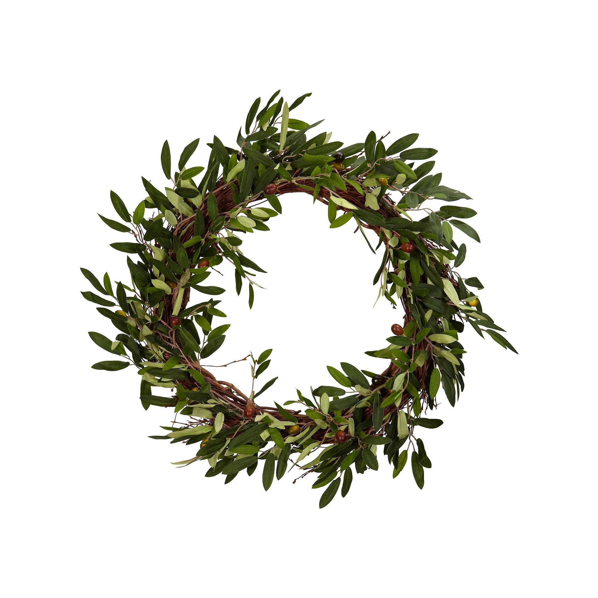 nearly natural Olive Leaf Wreath, Green