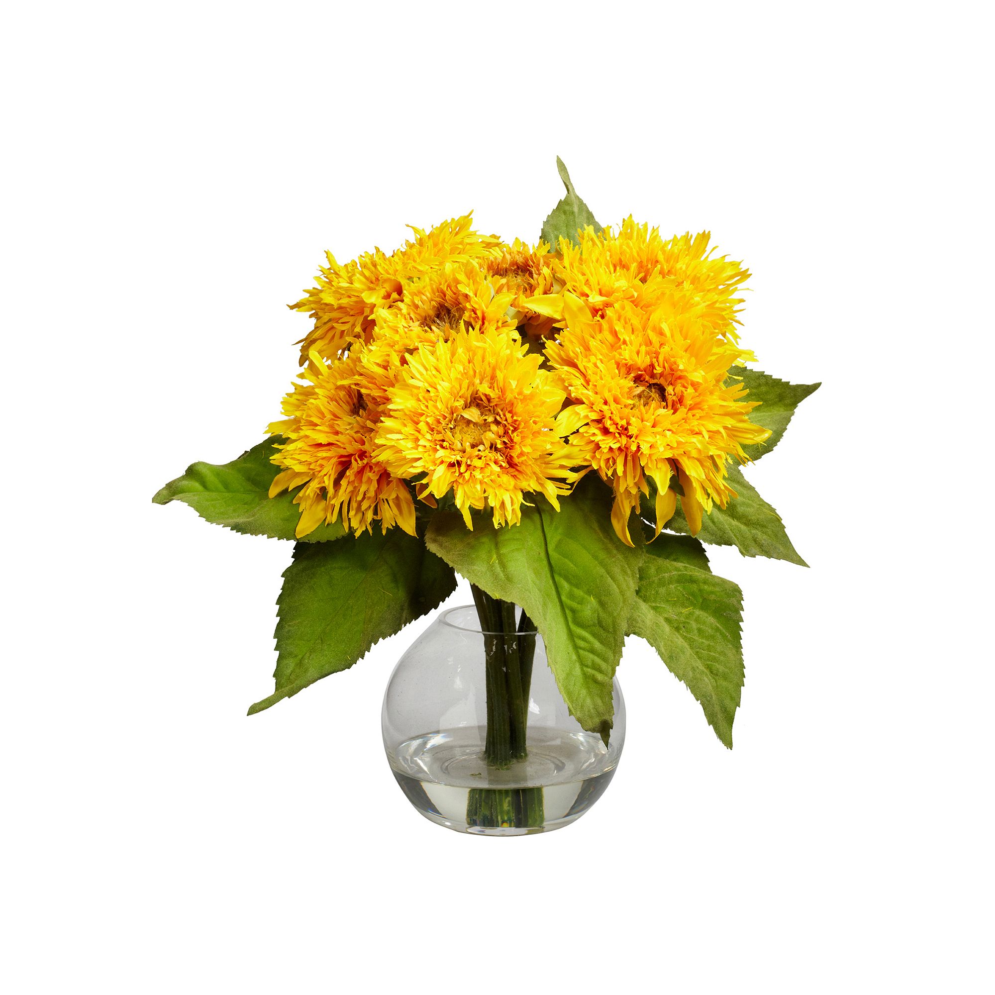 nearly natural Golden Sunflower Arrangement, Yellow