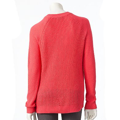 Women's Sonoma Goods For Life® Solid Textured Sweater