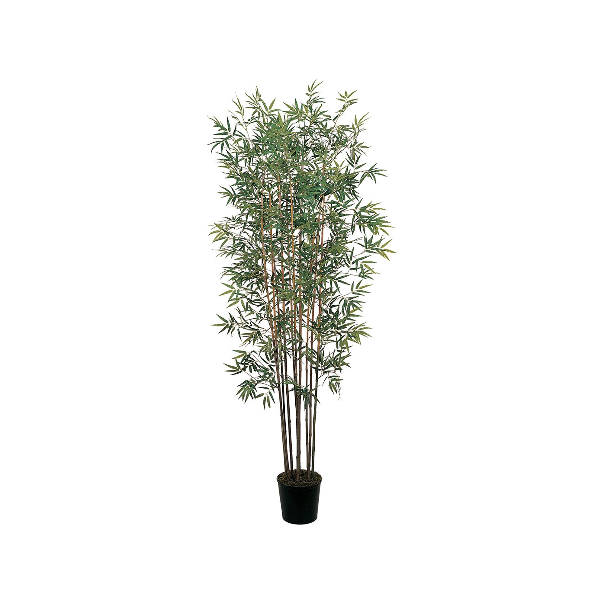 nearly natural 6-ft. Mini Bamboo Silk Tree, Green