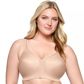 Plus Size Glamorise Full-Figure MagicLift Front Close Posture Back Support Bra 1265