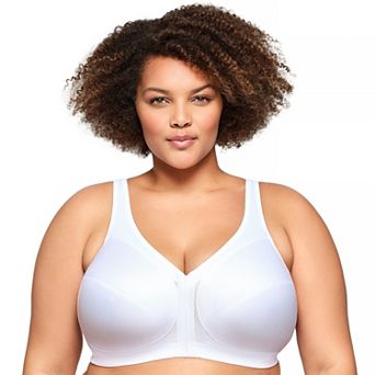 Plus Size Glamorise Full-Figure MagicLift Front Close Posture Back Support Bra 1265