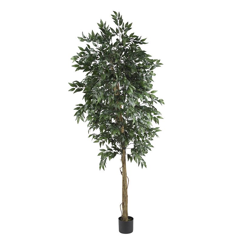 nearly natural 6-ft. Smilax tree, Green