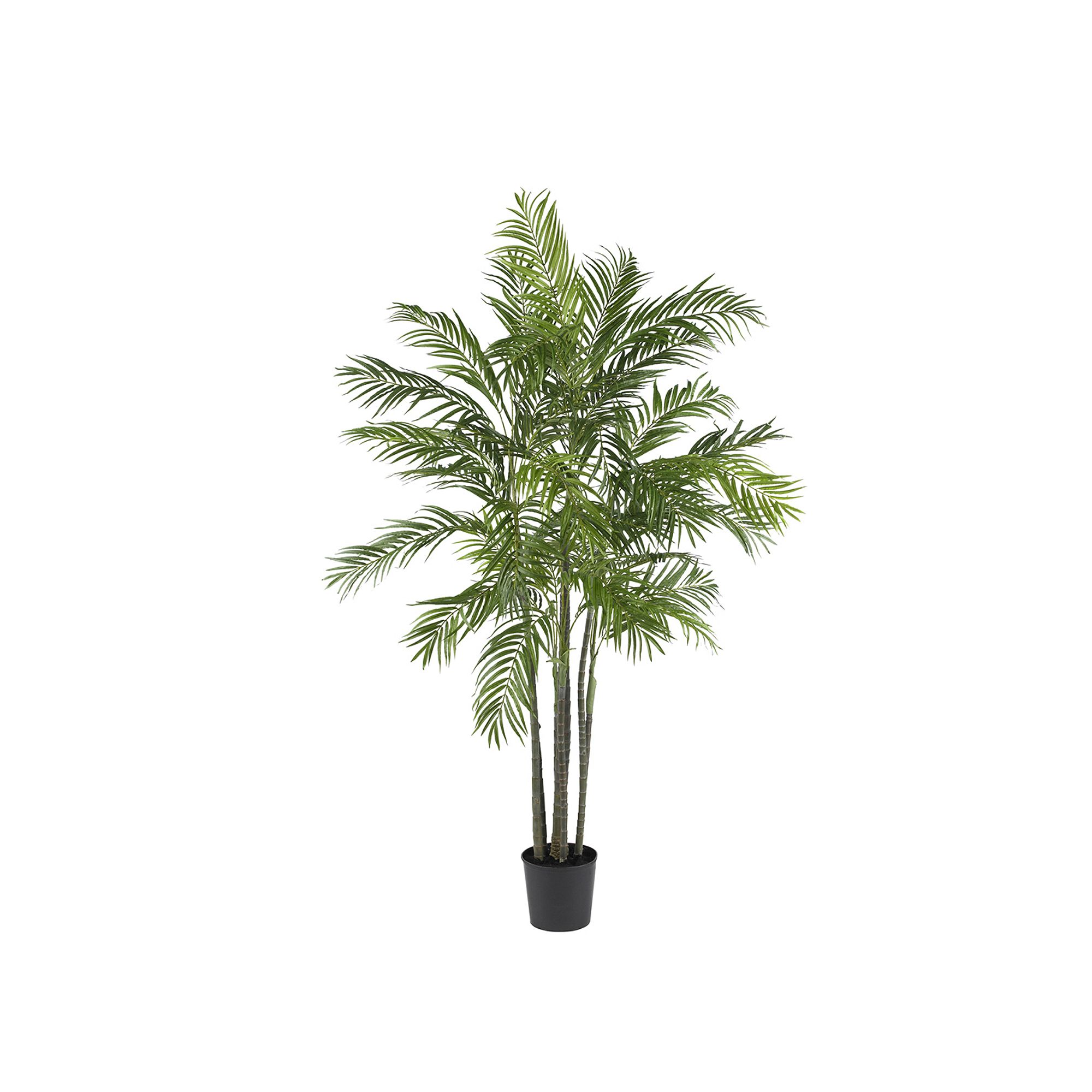 nearly natural 6-ft. Silk Areca Palm Tree, Green