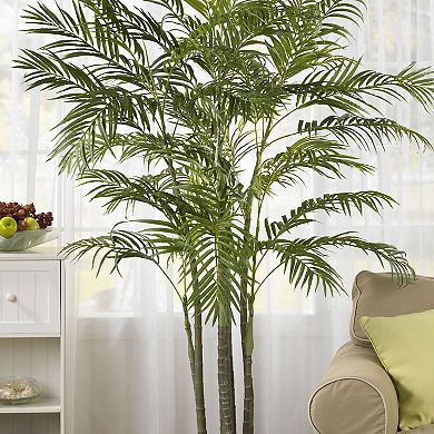 nearly natural 6-ft. Silk Areca Palm Tree