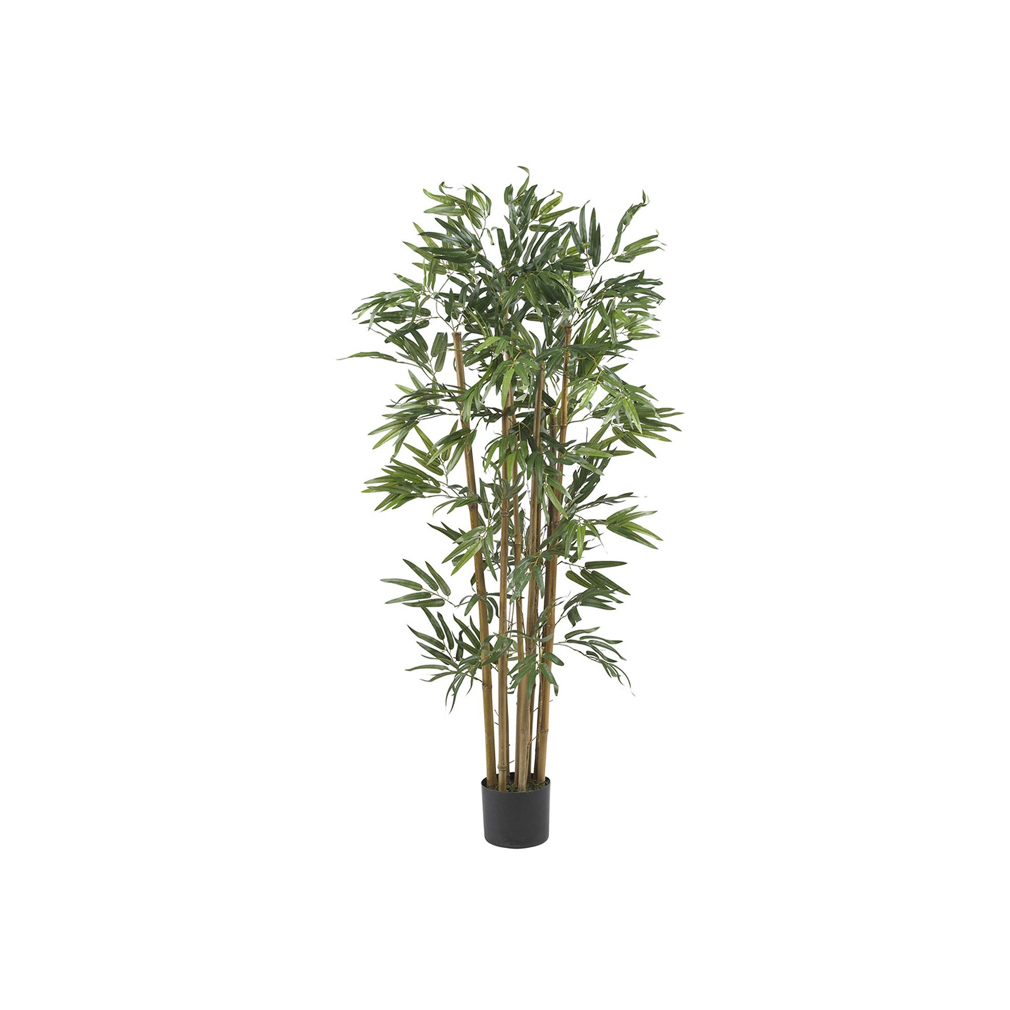 nearly natural 4-ft. Silk Multi Bambusa Bamboo Tree, Green