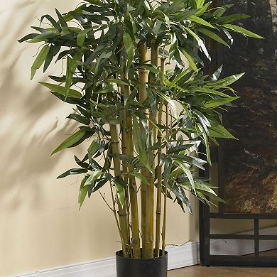 nearly natural 3-ft. Silk Biggy Bamboo Tree