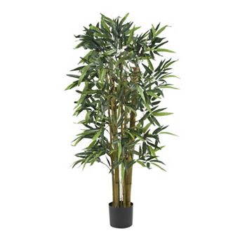 nearly natural 4-ft. Silk Biggy Bamboo Tree