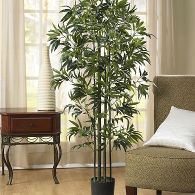 nearly natural 6-ft. Silk Bamboo Tree