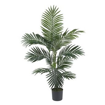 nearly natural 4-ft. Silk Kentia Palm Tree