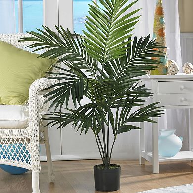 nearly natural 5-ft. Silk Kentia Palm Tree
