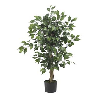 nearly natural 3-ft. Silk Ficus Tree