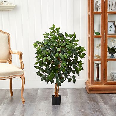 nearly natural 3-ft. Silk Ficus Tree
