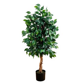 nearly natural 4-ft. Silk Ficus Tree