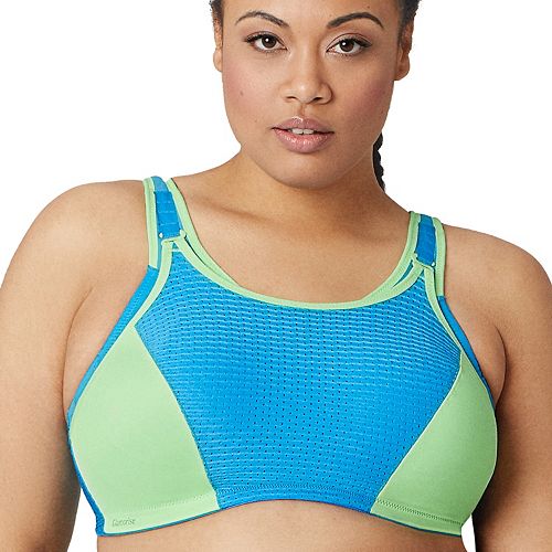 Glamorise Bra Double Layer Custom Control HighImpact Sports Bra 1166