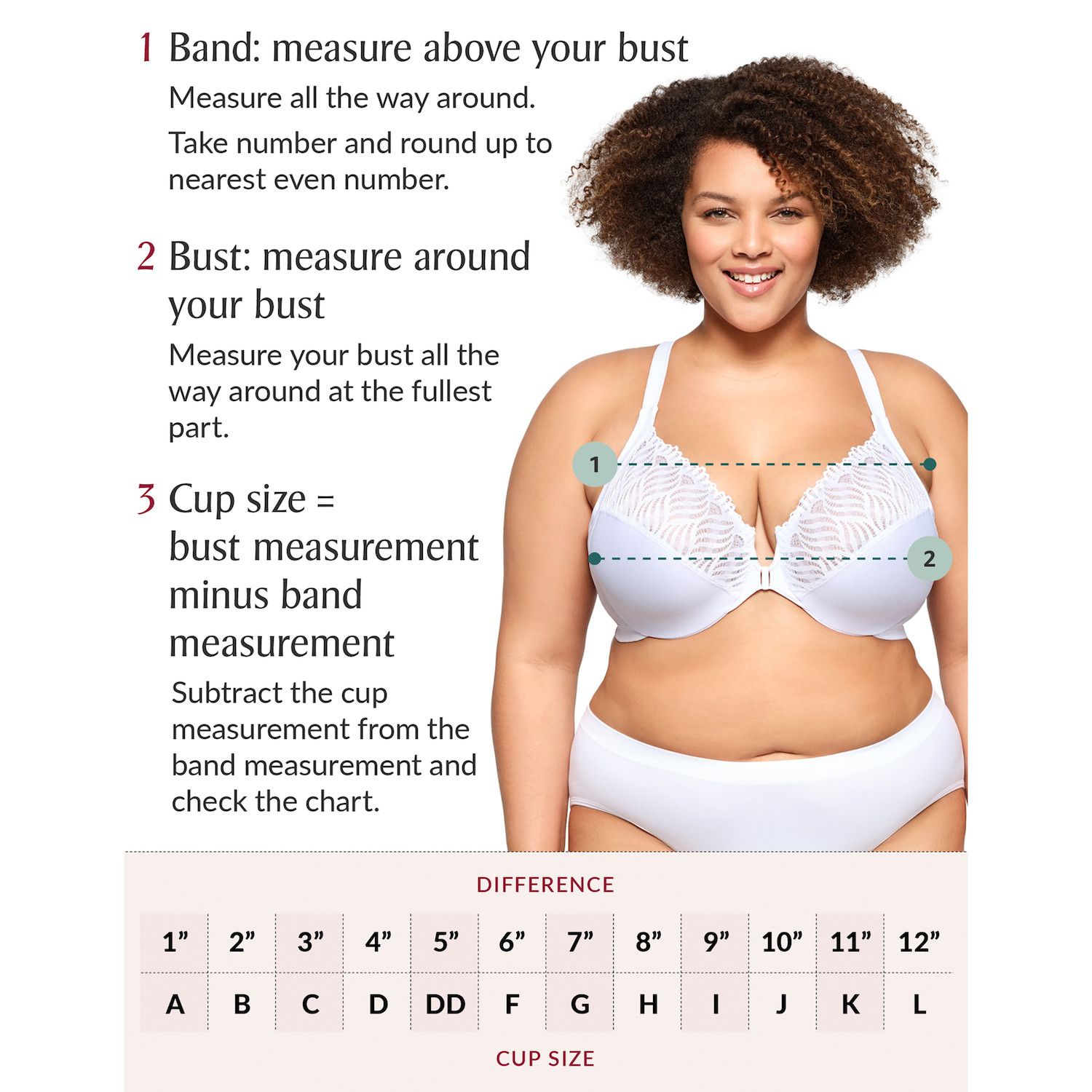 Glamorise 9245 Women's Bra (1-Pack), Beige (skin colour 211