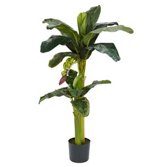 5-ft. Silk Banana Tree with Bananas