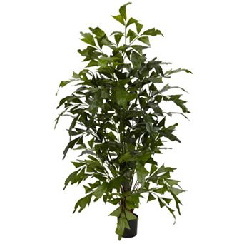 nearly natural 4 1/2-ft. Silk Fishtail Palm Tree