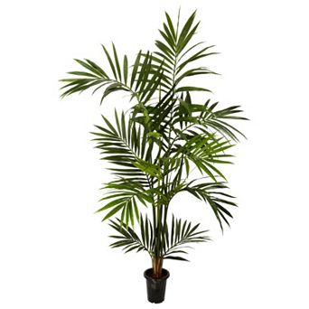 nearly natural 6-ft. Silk Kenitia Palm Tree