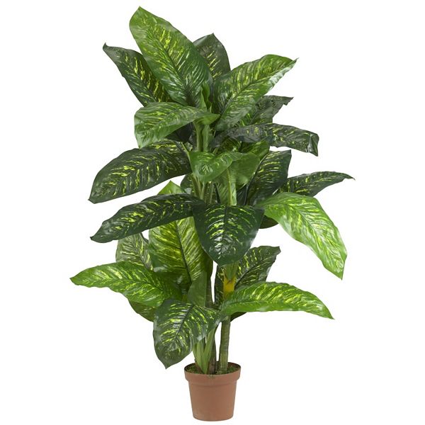 nearly natural Silk 5ft. Dieffenbachia Plant