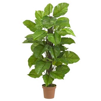 nearly natural Silk 52 in Large Leaf Philodendron Plant