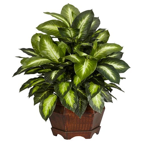 nearly natural Silk Golden Dieffenbachia Plant