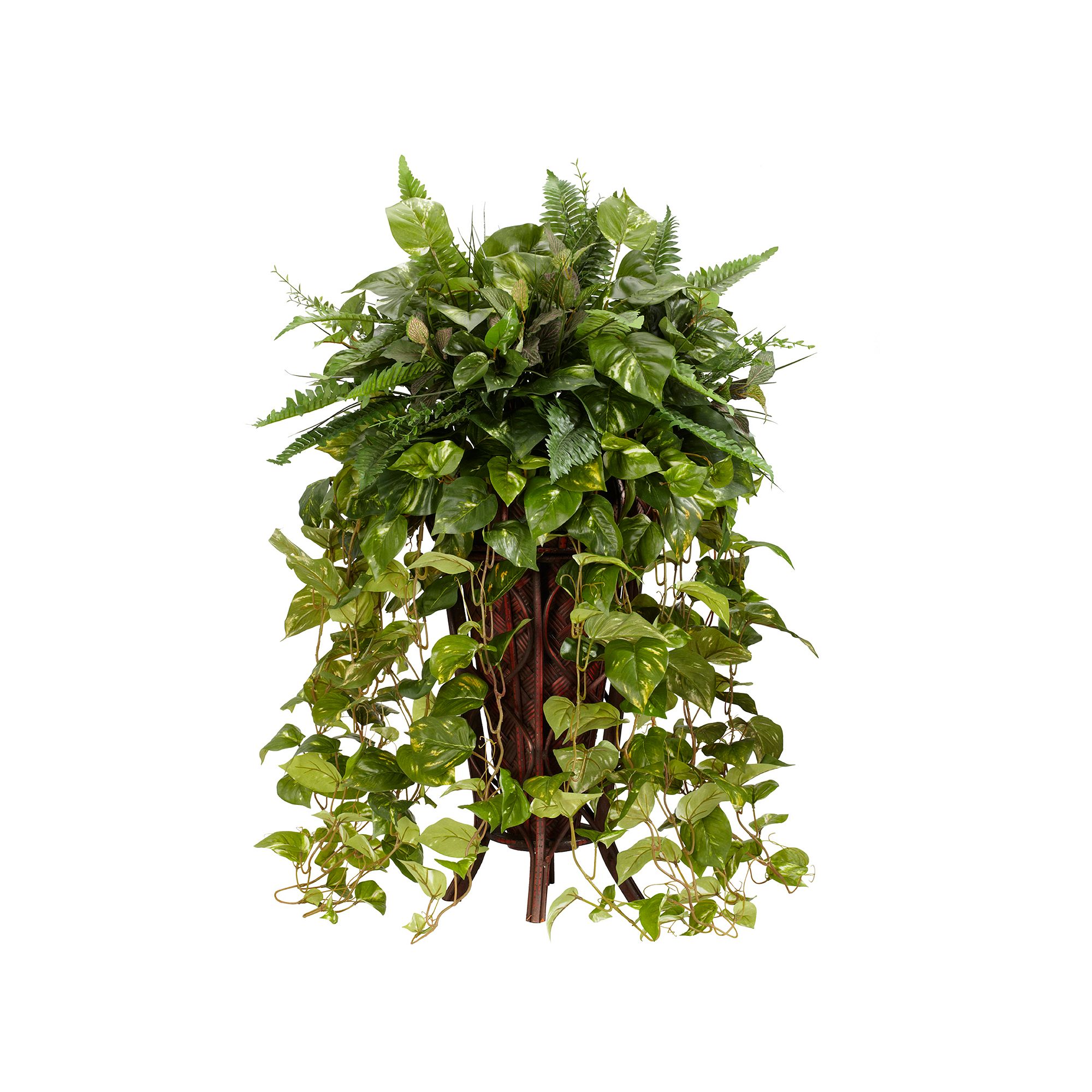 nearly natural Silk Vining Mixed Greens Plant
