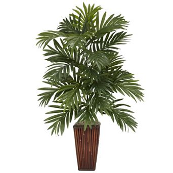 nearly natural Silk Areca Palm Plant in a Vase