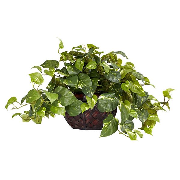 nearly natural Silk Pothos Plant