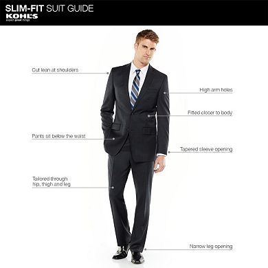 Men's Apt. 9® Slim-Fit Solid Suit Jacket