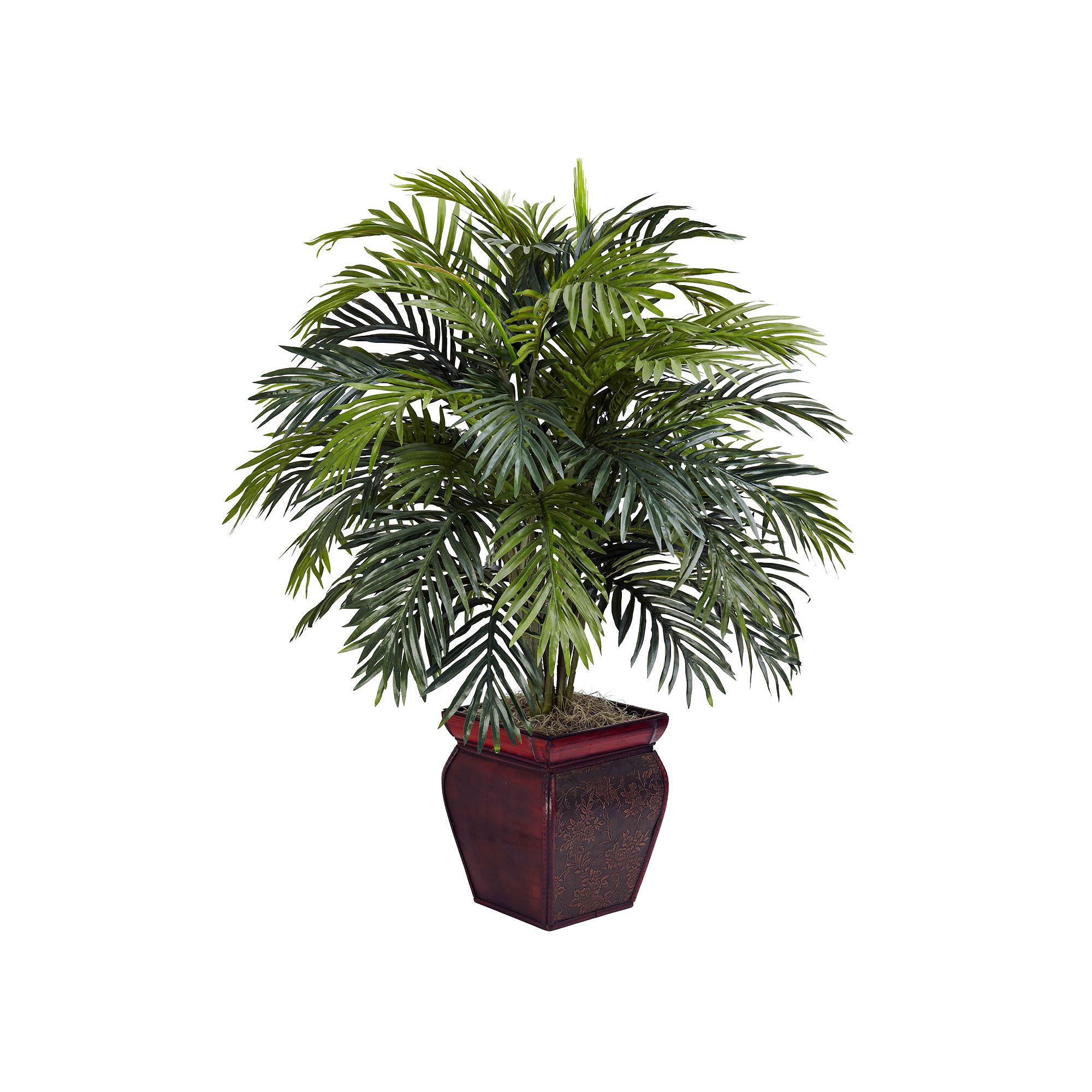nearly natural Silk Areca Plant, Green