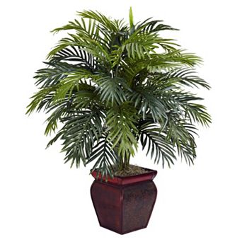 nearly natural Silk Areca Plant
