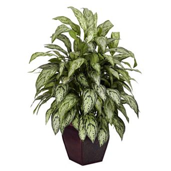 nearly natural Silk Silver Queen Plant