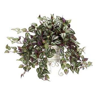 nearly natural Silk Wandering Jew Plant