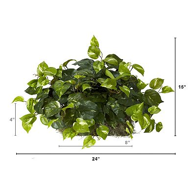 nearly natural Silk Pothos Plant
