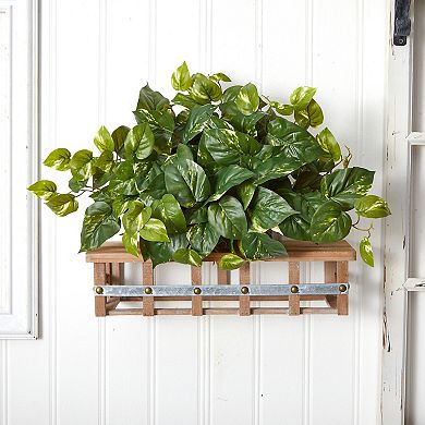 nearly natural Silk Pothos Plant